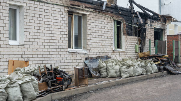 Professional Smoke Damage Removal technician working in Merchantville, NJ